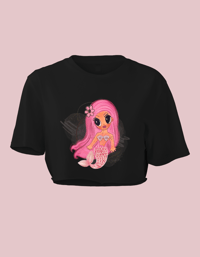 Pink Karol G Crop Top