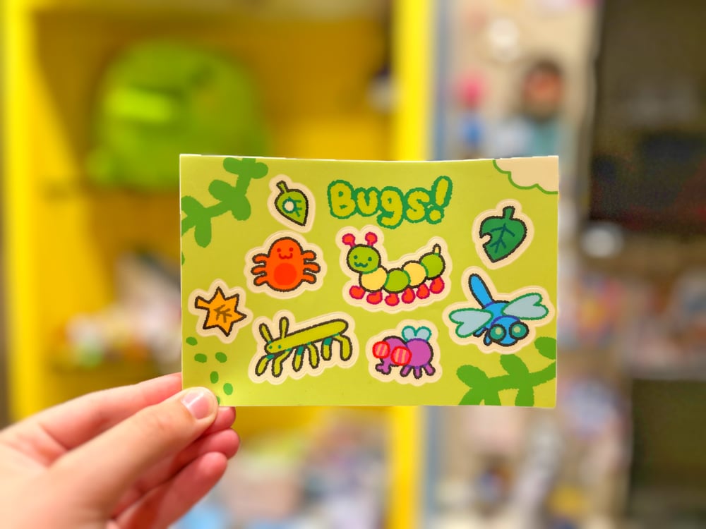 Image of Bugs! Sticker Sheet