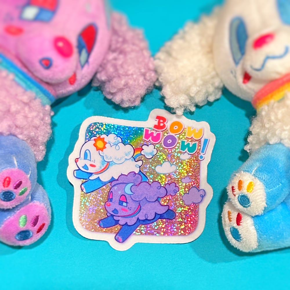 Image of Rain Bow-Wow Stickers