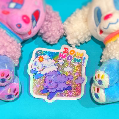 Image of Rain Bow-Wow Stickers
