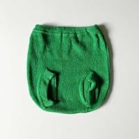 Culotte éponge verte 6 mois Babygro années 80