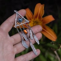 Image 1 of Dreamcatcher necklace