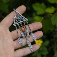 Image 6 of Dreamcatcher necklace