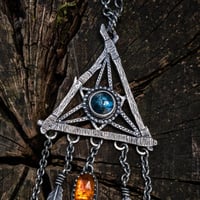 Image 2 of Dreamcatcher necklace