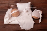 Image 1 of Newborn photo set body ivory