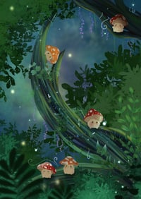 Image 2 of The mushroom forest