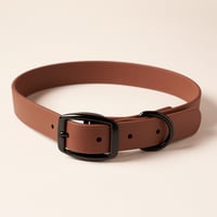 Image 2 of Collier en Super Heavy Biothane Marron
