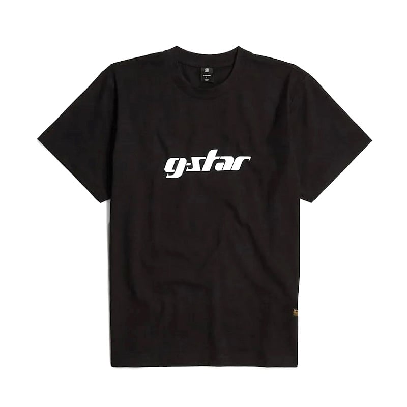 Image of G-Star Raw x Büro Destruct - Cursive Script T-Shirt (Black)