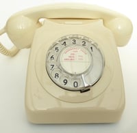 Image 1 of VOIP Ready Ivory GPO 746 Telephone - for all domestic VoIP services. BT Digital Voice, EE, Sky etc.