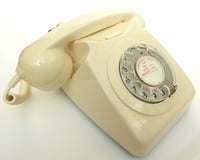 Image 2 of VOIP Ready Ivory GPO 746 Telephone - for all domestic VoIP services. BT Digital Voice, EE, Sky etc.