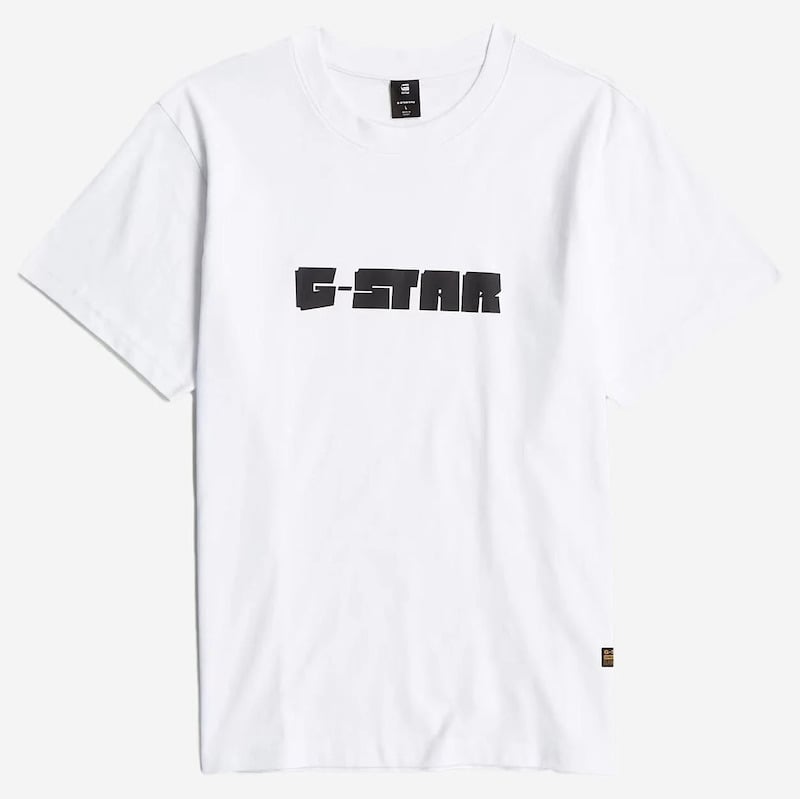 Image of G-Star Raw x Büro Destruct - Graphic Script T-Shirt (White)