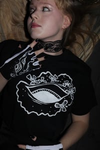 Image 2 of T-shirt œil fleuri