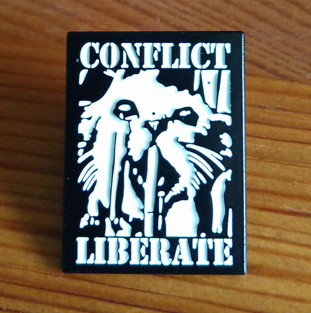 Image of Conflict - Liberate Pin