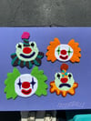 Clown Wall Rug (Green Hair)