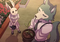 Gardening Club - Haru and Legoshi Beastars A4/A5 Prints