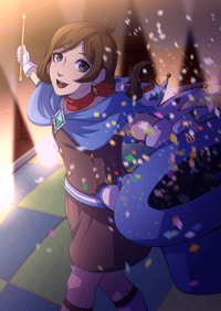 Trucy Wright - Ace Attorney A4/A5 Prints