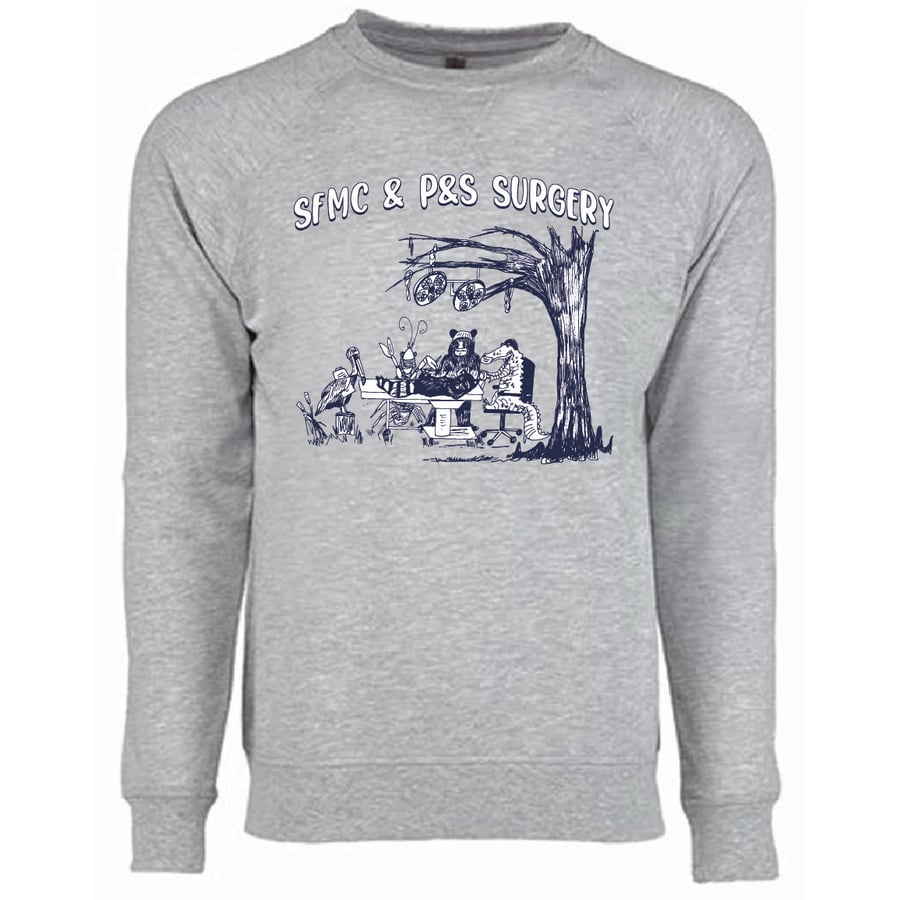 Image of Adult SFMC and P&S Surgery Sweatshirt Pre Order 