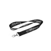 LANYARD - LACCETTO NERO - PORTACHIAVI 