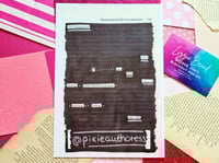 Image 3 of Distro: TRANS-FORMATION - A Blackout Poetry Collection
