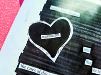 Image 2 of Distro: Affirmations for Queer Girls Blackout Poetry Zine