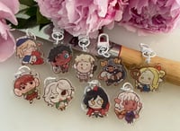 Image 1 of Gummy Dungeon Meshi 1.5" Keychains