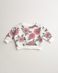 Image 2 of SWEAT CAMILLE fleurs d'hiver