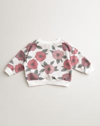 Image 3 of SWEAT CAMILLE fleurs d'hiver