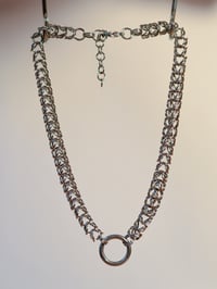 Image 1 of Box Weave Chainmaille Necklace