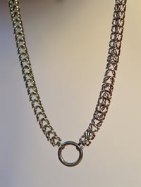 Image 3 of Box Weave Chainmaille Necklace