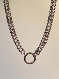 Image 4 of Box Weave Chainmaille Necklace