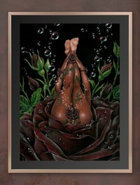 Image 1 of "Black rose 3" Original art