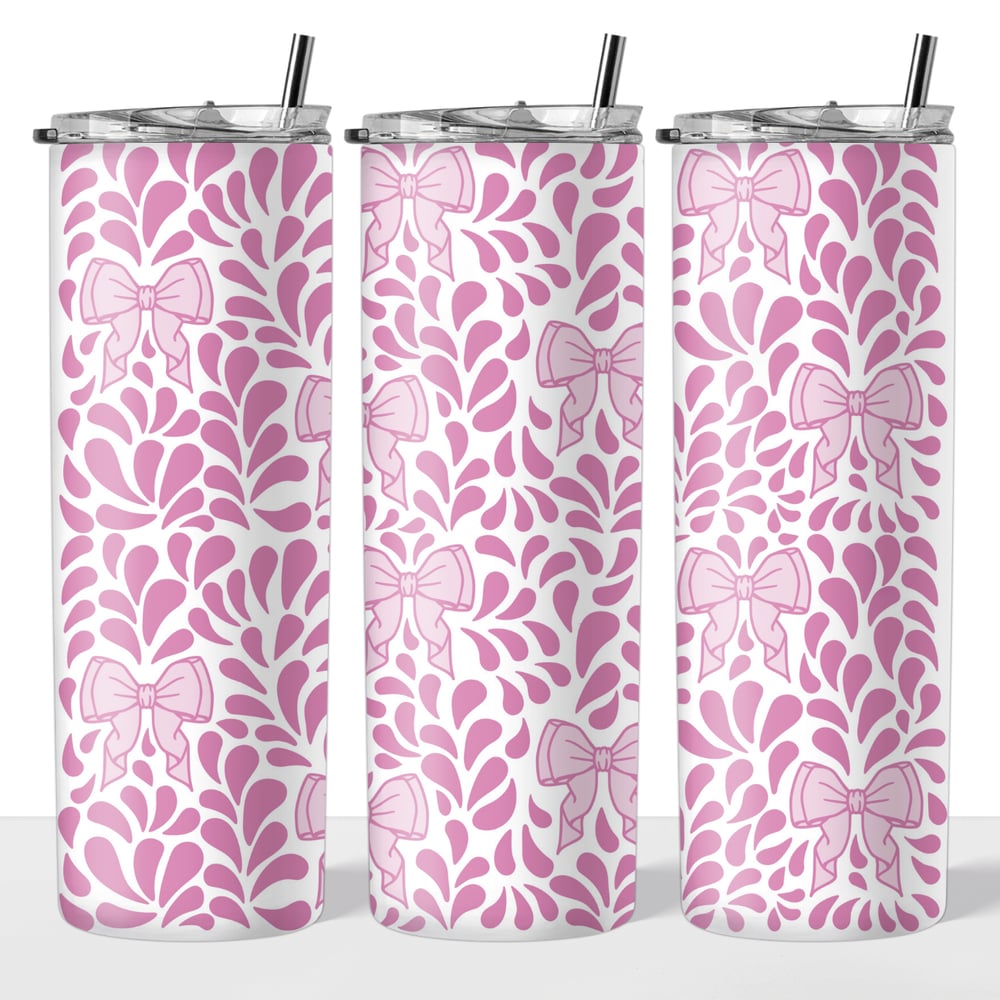 Image of PINK Talavera 20oz Tumbler💕