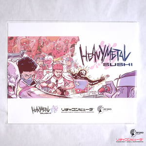 Image of HEAVY METAL SUSHI, Special Collector set