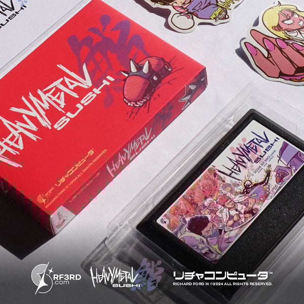 Image of HEAVY METAL SUSHI, Special Collector set