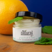 Image 1 of Grapefruit & Mint Natural Deodorant Balm