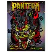 Image of Pantera Offiical Poster (Kansas City 2024)