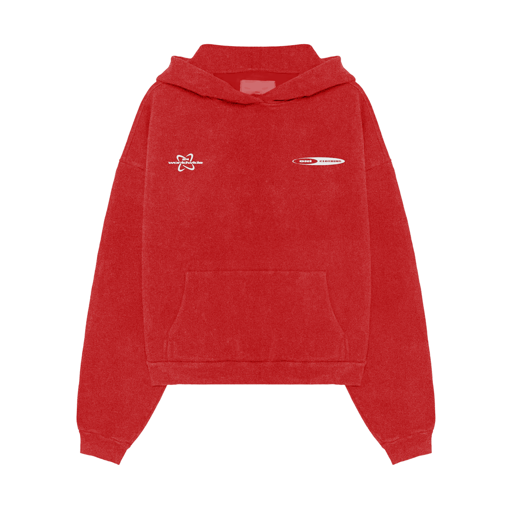Image of ONI "Be Delusional" Hoodie (Red)
