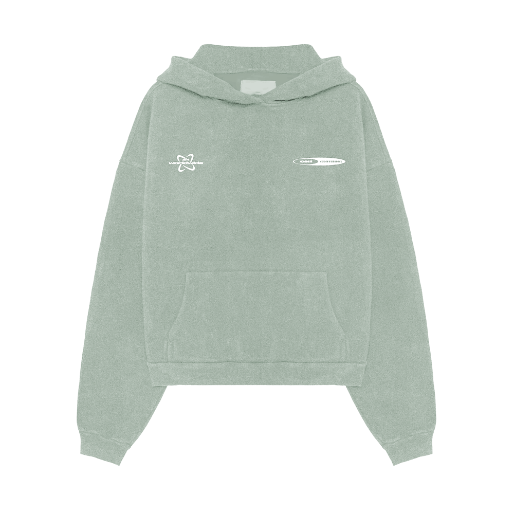 Image of ONI "Be Delusional" Hoodie (Sage Green)