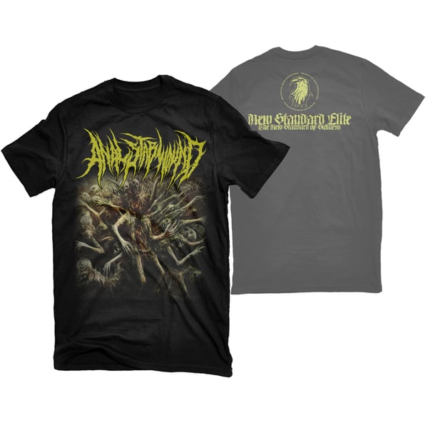 Image of ANAL STABWOUND "ABSTRACTION BATHES IN SUNLIGHT" T-SHIRT