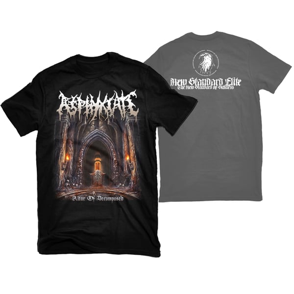 Image of ASPHYXIATE "ALTAR OF DECOMPOSED" T-SHIRT