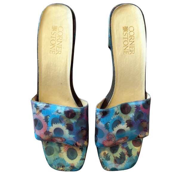 Image of BUTTERFLY MULE HEELS