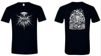 Image 5 of Amenita  T-Shirt (Black Metal Style) +Patch & Stickers Package