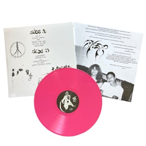 Image of TONER "White Buffalo Roam" LP (Hot Pink Vinyl) 