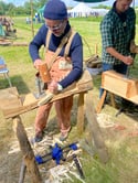 Make a hay rake