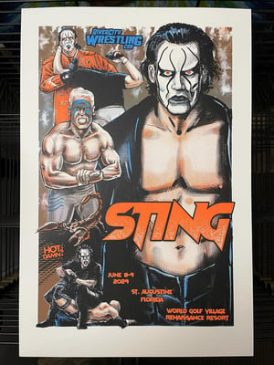 STING 2024 RCWC EXCLUSIVE ART PRINT