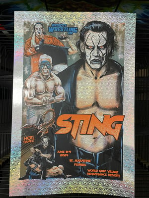 STING 2024 RCWC EXCLUSIVE ART PRINT