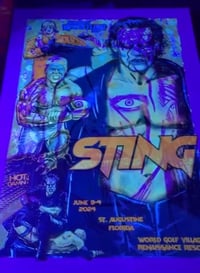 Image 10 of STING 2024 RCWC EXCLUSIVE ART PRINT