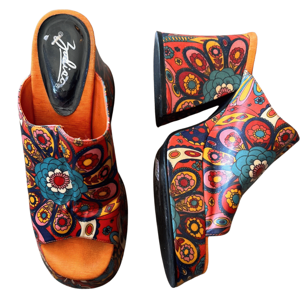 Image of PAISLEY PRINT PLATFORMS
