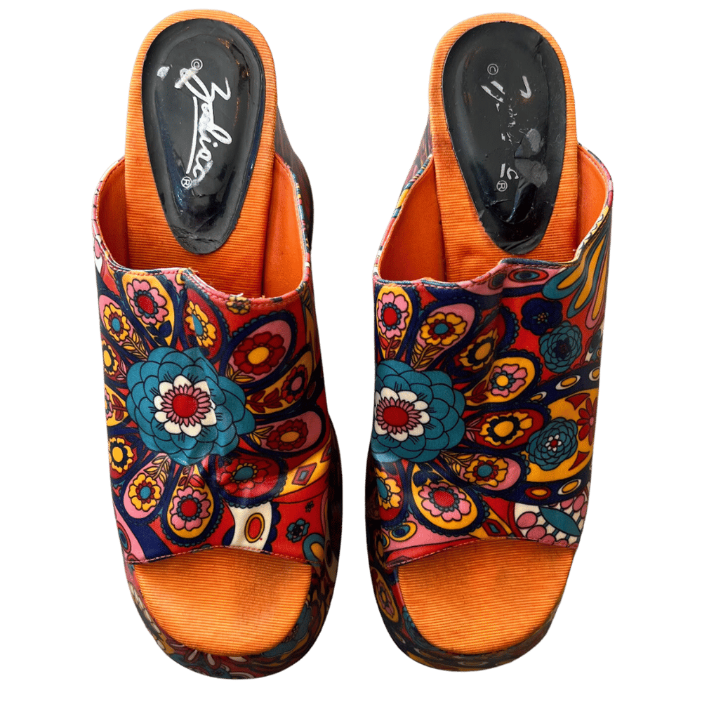 Image of PAISLEY PRINT PLATFORMS
