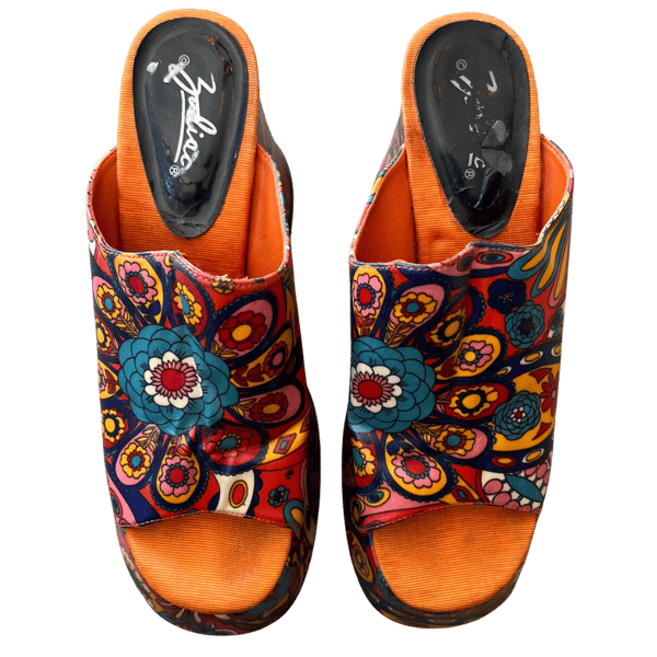 Image of PAISLEY PRINT PLATFORMS